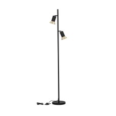 9011450 Подна ламба Luvia златно со црно LED 2XGU10 Nova Luce